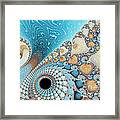 Sand And Sea Framed Print