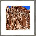 Sand City At Cathedral Gorge Nevada State Park Framed Print