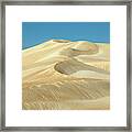 Sand Dune On Cactus Beach South Australia Framed Print