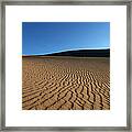 Sand Maps Framed Print