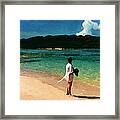 Sandbar Framed Print