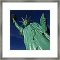 Sandpoint's Lady Liberty Framed Print