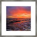 Sanibel Sunset Framed Print