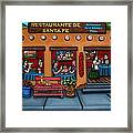 Santa Fe Restaurant Framed Print