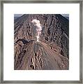 Santa Maria Volcano Framed Print