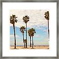 Santa Monica Beach Framed Print