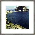 Sant'angelo Village On Ischia Framed Print