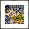 Sao Paulo Downtown - Geometry Of Public Spaces Framed Print