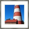 Sapelo Lighthouse Framed Print