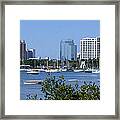 Sarasota Florida Harbor Framed Print