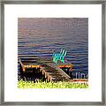 Save Me A Seat Framed Print