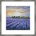 Scented Field Framed Print