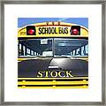 School Bus Framed Print