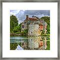 Scotney Castle Reflections Framed Print