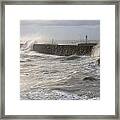 Scottish Sea Storm Framed Print