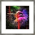 Scratched Evanescence #iphone Framed Print