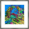 Sea Arch Garden Framed Print