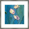 Sea Blossoms Framed Print