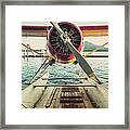 Seaplane Dock Framed Print