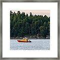 Search And Rescue Framed Print