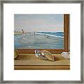 Seashells By The Jersey Shore Framed Print