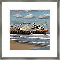Seaside Heights Roller Coaster 2 Framed Print