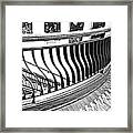 Second Floor In Black And White Framed Print