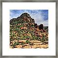 Sedona Arizona Mountains Framed Print