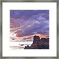 Sedona Arizona Sunset Framed Print