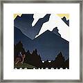 See America - Montana Mountains Framed Print