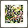 September Garden Framed Print