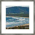 Serene Beach Framed Print