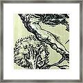 Shades Of Grays One Framed Print