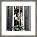 Shades Of Grey In Charleston Framed Print