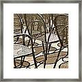 Shadows Framed Print