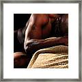 Shhh Don't Wake The Giant Framed Print