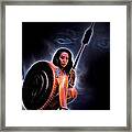 Shield Maiden Framed Print