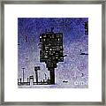 Ships In The Night Iii Framed Print