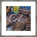 Shisa Dog Framed Print