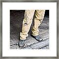 Shoes - Define The Man Framed Print