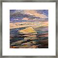 Shoreline Sunrise 11-9-14 Framed Print
