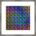 Shreaded Patterns And Textures Framed Print