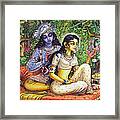 Shringar Lila Framed Print