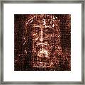 Shroud Of Turin Framed Print