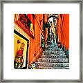 Sicilian Steps Framed Print