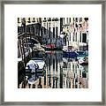 Side Canal Venice Framed Print