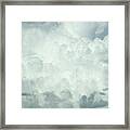 Side Of A Cumulonimbus Storm Cloud Framed Print