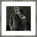 Sidney Howard And Clare Eames Framed Print
