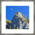 Sierra Moonrise Framed Print