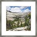 Sierra Rocks Framed Print